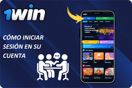 1 win Iniciar sesión para la cuenta