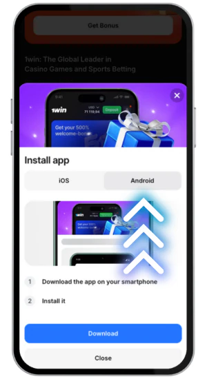 Install 1Win App for Android