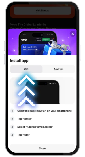 Get the 1Win App for iOS