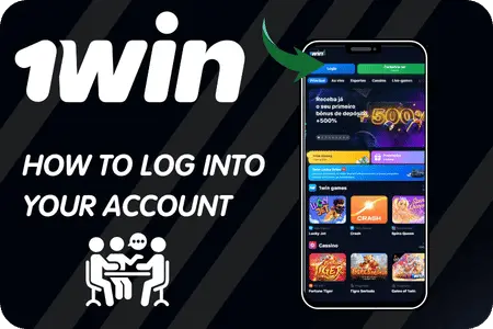 1Win login for account
